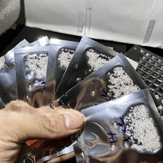 Chinesischer Fabrikpreis 8 $ pro Stück loser Moissanit-Edelstein in D-Farbe, Moissanit-Diamantstein für die Schmuckherstellung
