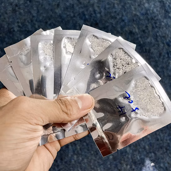 Chinesischer Fabrikpreis 8 $ pro Stück loser Moissanit-Edelstein in D-Farbe, Moissanit-Diamantstein für die Schmuckherstellung